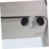 Mikinona Car Sunglasses Clip Durable Auto Glasses Holder for Sun Visor Compact Design Multifunctional for Glasses and Cards Black Color Securely Installed Without Obstructing View view 4