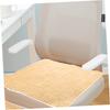 Bamboo Seat Cushion, Khaki Summer Chair Pad with Ergonomic Comfort view 3