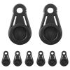 TOGEVAL 8pcs Tent Clips for Camping Movable Tarp Grabbers Sturdy Plastic Design for Securing Tarps and Awnings Outdoors view 1