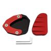 Rbanna1 1 Pc Kickstand Enlarger Stand Auxiliary Plate Foot Extension Plate Aluminum Alloy Red For ZONTES 150M 150D 350M 350D 368D 368M view 1