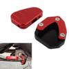 Rbanna1 1 Pc Kickstand Enlarger Stand Auxiliary Plate Foot Extension Plate Aluminum Alloy Red For ZONTES 150M 150D 350M 350D 368D 368M view 3