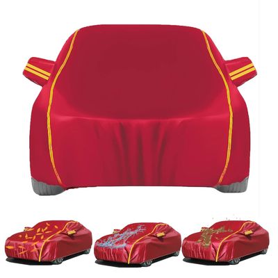 Car Cover Compatible with Kia Sportage 2018 Waterproof Car Cover All Weather Full car Cover Use Indoors and Outdoors Windproof Dustproof Scratch-Proof Customizable, with Side Door Zipper