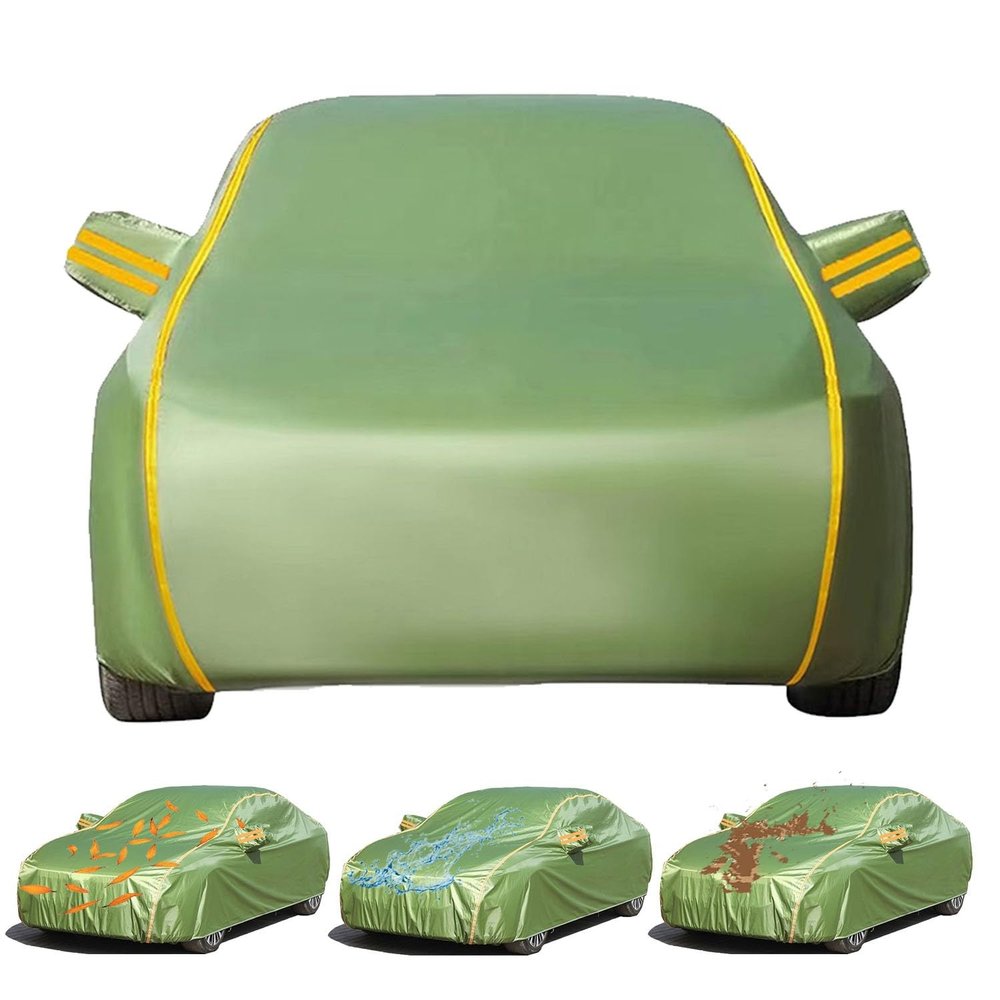 Car Cover Compatible with Seat Ateca Waterproof Car Cover All Weather Full car Cover Use Indoors and Outdoors Windproof Dustproof Scratch-Proof Customizable, with Side Door Zipper