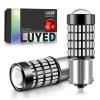 LUYED 1156 1141 LED Bulb 3400 Lumens Extremely Bright 1003 7506 BA15S P21W LED Light Bulbs for Backup Reverse Tail Turn Signal Lights,Brilliant Red,Pack of 2 view 1