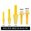 Spindle Cleaning Rod BT30 BT40 HSK25 HSK32 HSK40 HSK50 HSK63 HSK100 Cleaning Rod HSK BT Tool Holder Spindle Cleaning Tool 25/32/40/50A E 63A 63E Tool(5PCS,HSK50A) view 2