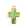DEMDACO Decorative Automotive Car Visor Clip Accessory from Artful Crosses Fashion Collection 1.5 x 2 Inches Metal Faith Forest Cross view 1