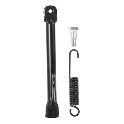 Mikikit 1Set Mountain Bike Kickstand Heavy Duty Motorcycle Stand for Safe Parking Grass Gravel Single Leg Support with Load Bearing Capacity