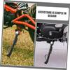 Mikikit 1Set Mountain Bike Kickstand Heavy Duty Motorcycle Stand for Safe Parking Grass Gravel Single Leg Support with Load Bearing Capacity view 4