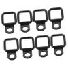 FUNOMOCYA 8pcs Heavy Duty D Rings for Car Tie Down Anchors Durable Metal Trailer Hooks for Secure Cargo Replacement Compatible with Jeep and Other Vehicles view 1