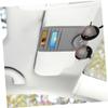 Luxshiny 2Pcs Visor Organizer Clip Multifunctional Eyeglass Holder for Sunglasses Cards and Tickets Easy Access PU Storage for Auto Interior Accessories Grey view 4