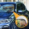 Car Windshield Sun Shade Foldable, Cock Watering Can Frog Flower Railing Sun Shade for Car Truck Window Front Windshield, Blocks UV Rays Sun Visor Protector Sun Heat Reflector to Keep Your Vehicle Coo view 3