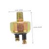 STOBAZA 2pcs Hydraulic Brake Light Switch for Trucks Forklifts Loader Oil Brake Light Switch Auto Parts Replacement for Pressure Rear view 2