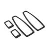 TUCKBOLD Door Window Lift Switch Button Panel Cover for BMW 3 Series F30 F31 2011-2018 Front Rear Left Right Glue Carbon Fiber Pattern Black 1 Set view 1