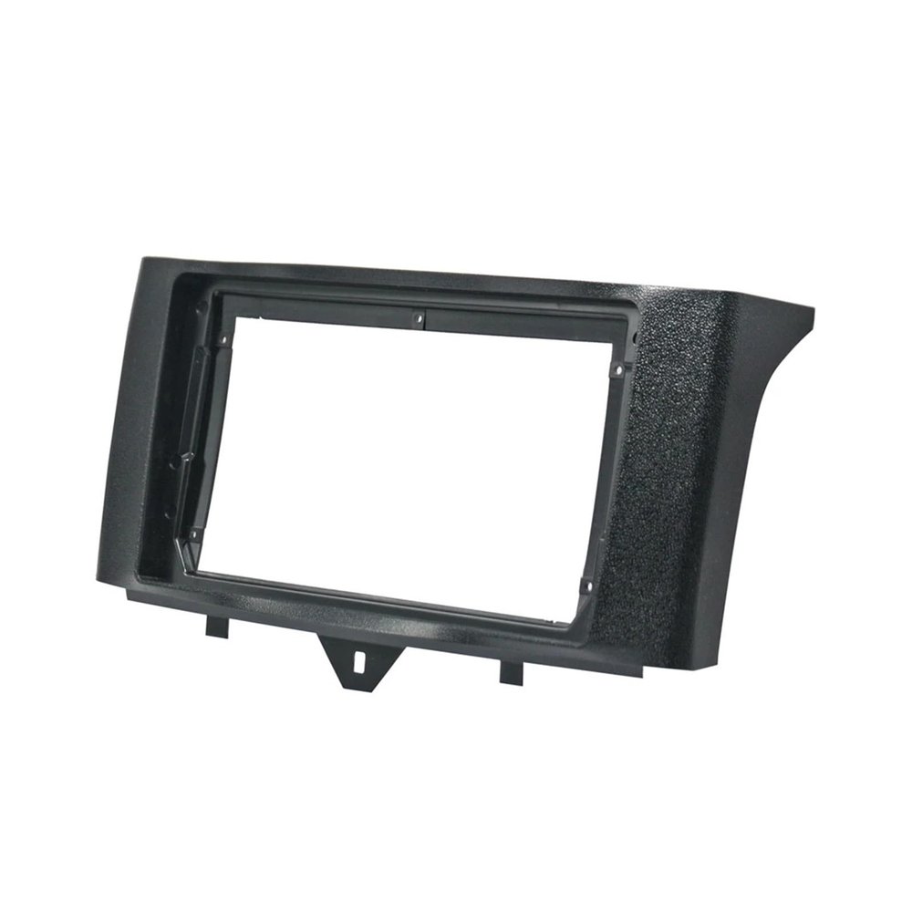Radio Frame Fascia 9 Inch 2 Din Car Radio Fascia Fit for Benz Smart Fortwo 2011-2015 DVD Stereo Frame Plate Adapter Mounting Fit for Dash Installation Bezel Installation kit