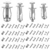 LIFKOME 1set Full Assortment Jack Nuts License Plate Screws Metric Nuts Screw Fasteners for DIY Auto Repair view 1