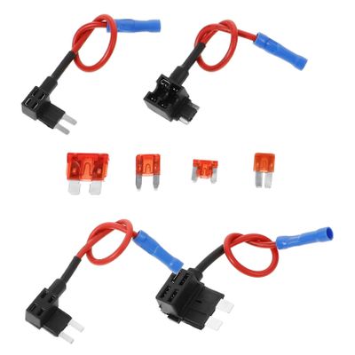 LALADEFIEE 1 Set Car Fuse Tap Kit Fuse Taps for Easy Installation Cars Trucks Boats Compact Design for Go Use