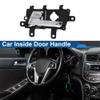 Motoforti Rear Left Passenger Side Interior Door Handle for Kia Optima 2011-2013 Inside Door Handle No.836102T010/83610-2T010 Black Silver Tone 1 Pc view 3