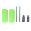 MAGICLULU 2Pcs Motorcycle Body Frame Sliders Crash Stick Kit for Motorbike Protection Green Durable Falling Protector Easy Installation Fit for Left and Right Sides view 1