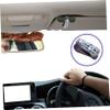 Alipis 1Pc Rhinestone Sunglasses Clip for Visor Stylish Holder Accessory with Card Clip for Tickets Rewards Fits All Vehicles Enhances Car Interior Decor view 3