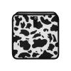 Tatenale Cow Print Car Trash Can Foldable Hanging Waterproof Small Automotive Garbage Cans Trash Bin Storage Bag Car Dustbin Organizer Accessories Small 8.66x8.66x5.9 view 1