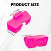 HQRNYP 2PCS Car OBD2 Diagnostic Connector Cap, OBD Port Lock, Silicone Protective Sleeve Car Security Device, Waterproof Interface Protective Cover Car Accessories for Most Vehicles (Purple) view 2