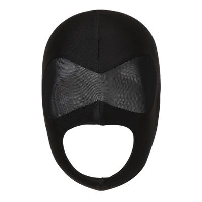 Hansber Adult Full Head Cover Breathable Cut Out Face Mask Headgear Stretchy Balaclava Hoods for Cosplay Nightclub Motorcycle Black A Small