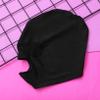 Hansber Adult Full Head Cover Breathable Cut Out Face Mask Headgear Stretchy Balaclava Hoods for Cosplay Nightclub Motorcycle Black A Small view 2