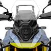 BYEMTTY Motorcycle Headlight Guard Shield, Black Metal Grid Protection Cover for Suzuki V-Strom 800/DE 2023+ view 4