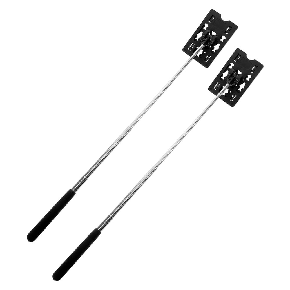 Cabilock 2pcs Telescoping Parking Stick Set Car Parking Aid for Residential and Office Use Compact Telescopic Rod for Convenient Assistance