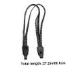 VALICLUD 2pcs Bike Cargo Binding Belt Sturdy Backseat Fastening Strap for Mountain Bicycles Adjustable Luggage Cord for Motorcycles and Bicycles view 2