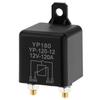 QWORK 200A 12V Continuous Duty Relay, 4 Pin SPST High Current Split Charge Switch, On/Off Control Relay view 2
