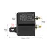 QWORK 200A 12V Continuous Duty Relay, 4 Pin SPST High Current Split Charge Switch, On/Off Control Relay view 3