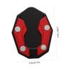 FOYTOKI Motorcycle Kickstand Extension Pad Compatible 155 XMAX 300 Foot Side Stand Enlarger Support Plate Sturdy and Stable Design view 2