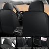 Seat Covers Fit for Cadillac Escalade 2000-2026, Full Set Black Coffee view 3