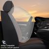 Seat Covers Fit for Cadillac Escalade 2000-2026, Full Set Black Coffee view 4