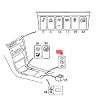 Montesy Electric Single Window Control Switches for A124 C124 E320 E420 1248208910 1248209010 1248209310 Replacement Accessories view 4