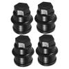 Parliky 4pcs Trailer Wheel Lug Nut Caps Fit Lug Nut Covers Easy Installation for Car Accessories view 1