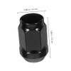 Parliky 4pcs Trailer Wheel Lug Nut Caps Fit Lug Nut Covers Easy Installation for Car Accessories view 3