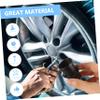 Parliky 4pcs Trailer Wheel Lug Nut Caps Fit Lug Nut Covers Easy Installation for Car Accessories view 4