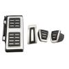Car Pedals Compatible for Audi A3 8V Q2 Q3 SQ2 S1 S3 RS3 RS Q3 TT LHD Accelerator Gas Brake Clutch Rest Pedal Cover Kit Accessories(at) view 1