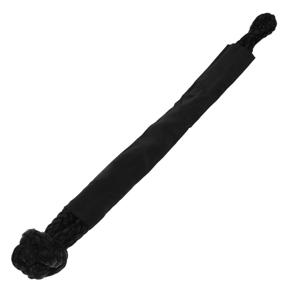Hemobllo Synthetic Shackle Recovery Tow Rope Connector for-Road Vehicles Heavy Duty Towing Strap for Emergency Rescue Random Color