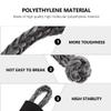 Hemobllo Synthetic Shackle Recovery Tow Rope Connector for-Road Vehicles Heavy Duty Towing Strap for Emergency Rescue Random Color view 3