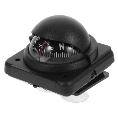 Alipis Car Compass Ball Dashboard Automotive Compass for Accurate Navigation Boats Trucks and Cars Durable Material Portable Direction Pointing Device