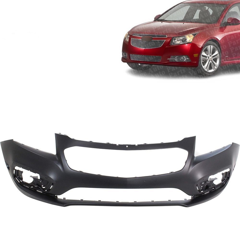 Vantage Auto Parts - Front Bumper Cover Compatible with Chevrolet Cruze 2015-2015 | DIRECT REPLACEMENT | Primed | Plastic | 94525910 | GM1000976