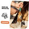 CHILDWEET 4Pcs Heavy Duty Bolt Hose Clamps Adjustable Stainless Steel Clips for Applications Sturdy and Reliable for Fixing Hoses Tubes and Fuel Lines view 4