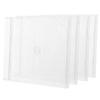 STOBAZA 4pcs Cd Boxes Disc Storage Cases Cd Dvd Holder Organizer Material Easy to Carry view 1