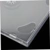 STOBAZA 4pcs Cd Boxes Disc Storage Cases Cd Dvd Holder Organizer Material Easy to Carry view 3