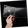 STOBAZA 4pcs Cd Boxes Disc Storage Cases Cd Dvd Holder Organizer Material Easy to Carry view 4