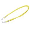 Strong Elastic Tie Down Belt Heavy Duty Rubber Bungee Cord Rope for Motorcycle Bike Luggage Lashing Straps Cargo Secure Straps Aluminum Alloy Hooks Black 31.5 Inches Length view 4
