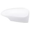 Shockproof Rearview Door Mirror Cover, White Exterior Side Wing Mirror Cap with Turn Signal Light for Vehicle (Right: 87915-02420) view 1